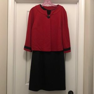 Dress w/ matching swing jacket 10